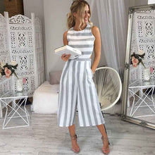 Load image into Gallery viewer, Striped Jumpsuit